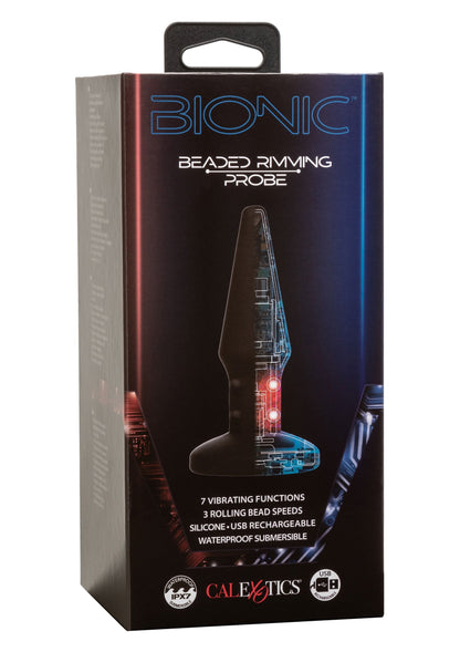 Vibrator anal rotativ – Reîncărcabil Premium cu perle pentru liniștire