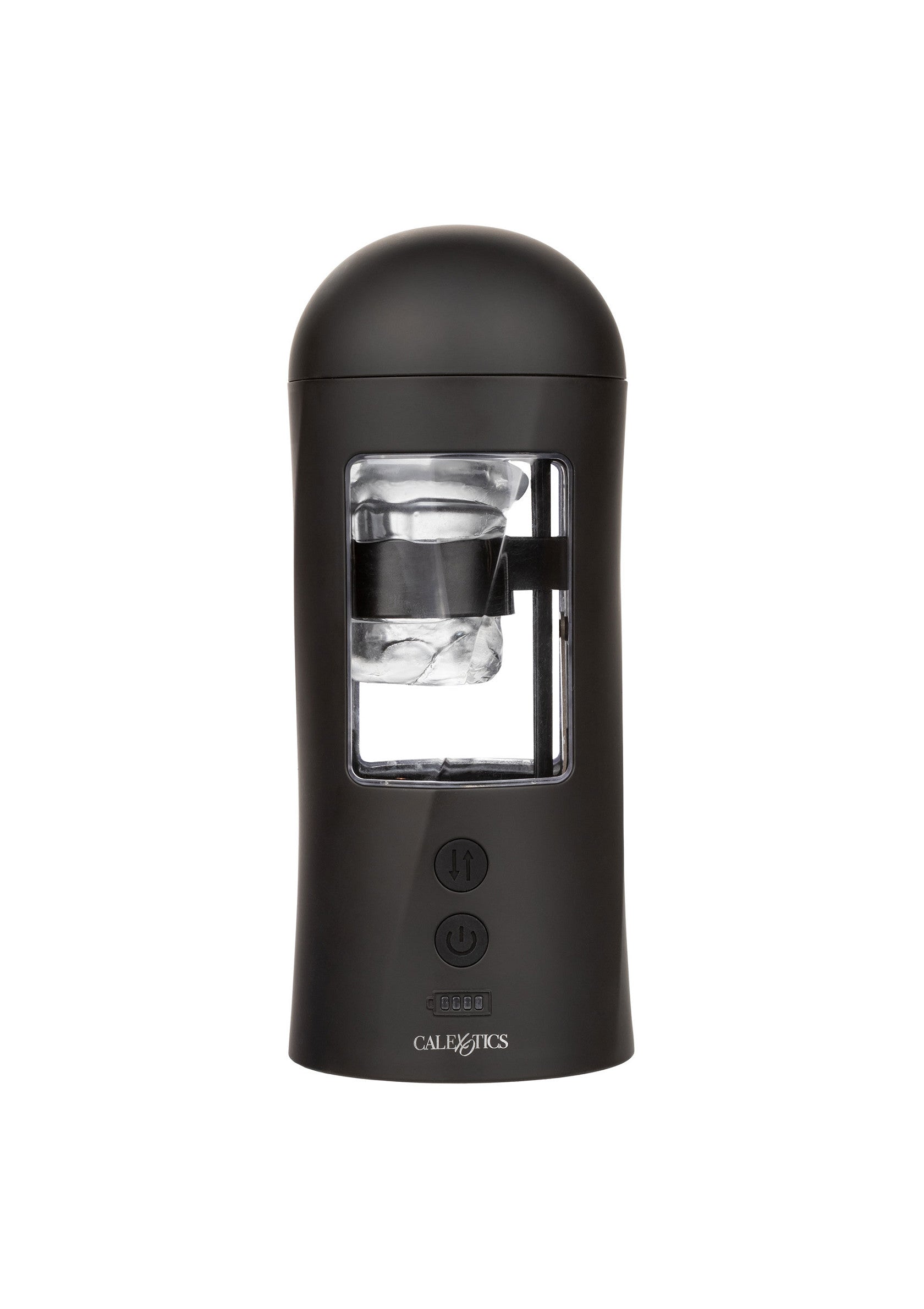 Bionic Stroking Masturbator - Automatic Thrusting Power Stroker - Black