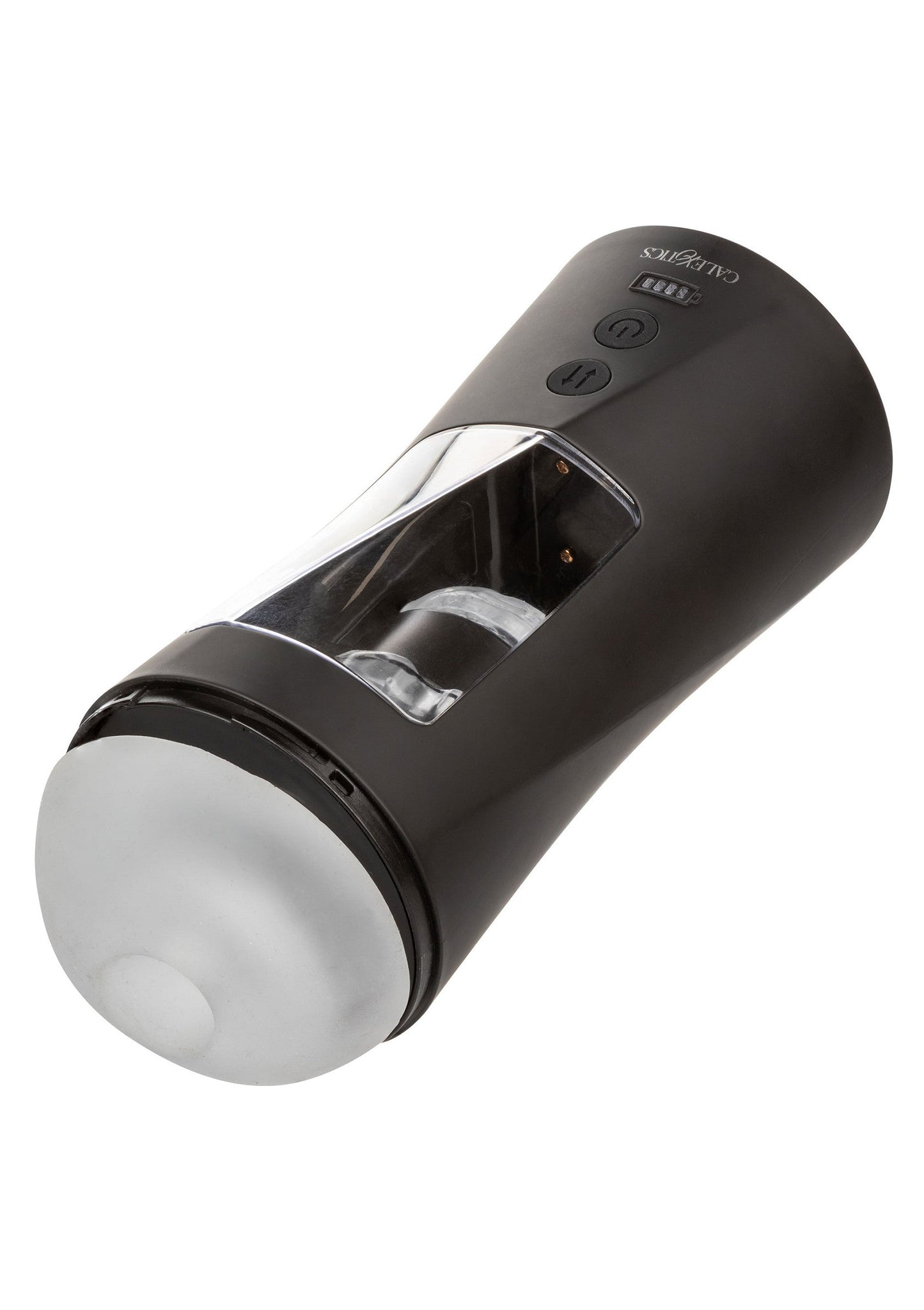 Bionic Stroking Masturbator - Automatic Thrusting Power Stroker - Black