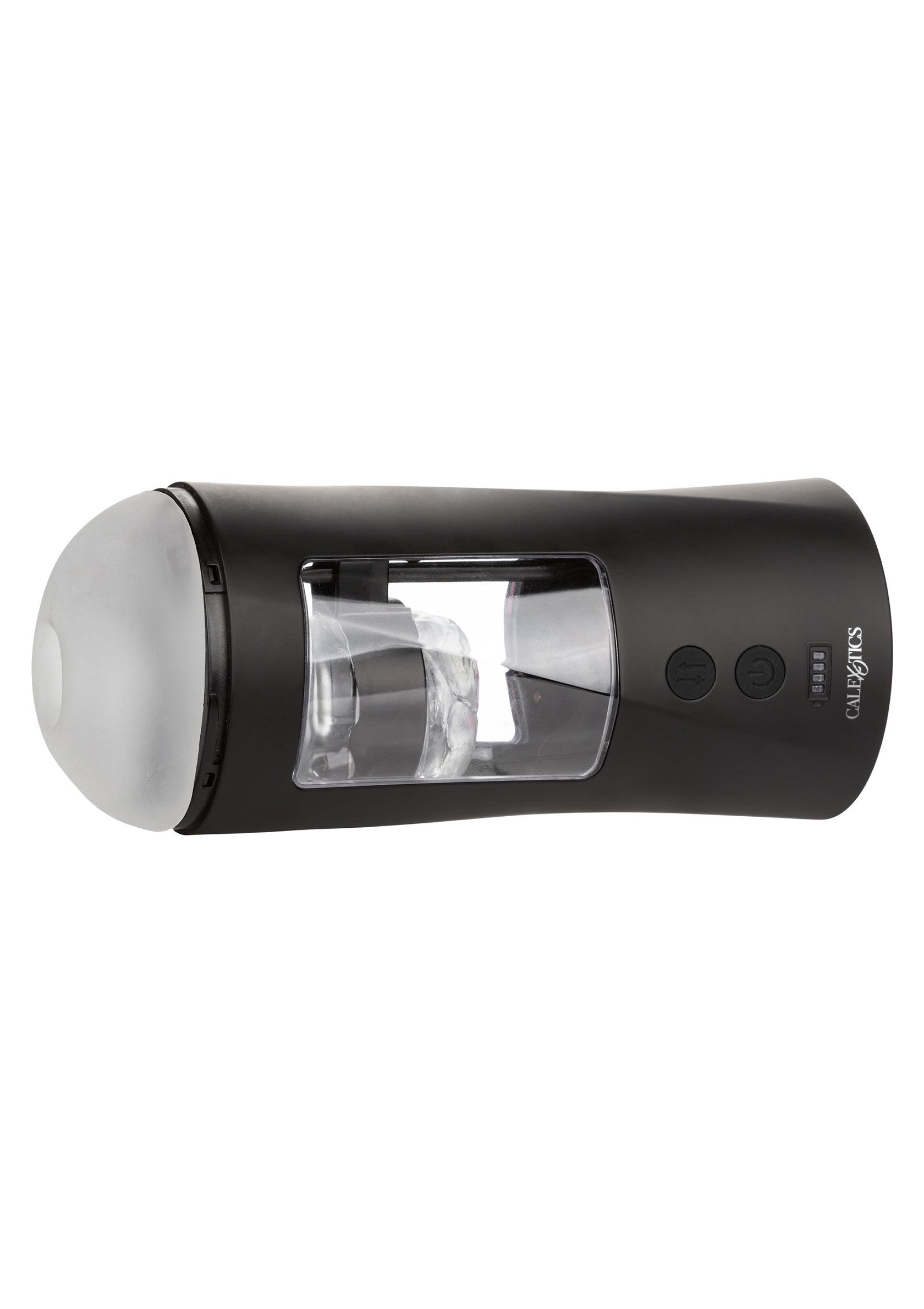 Bionic Stroking Masturbator - Automatic Thrusting Power Stroker - Black