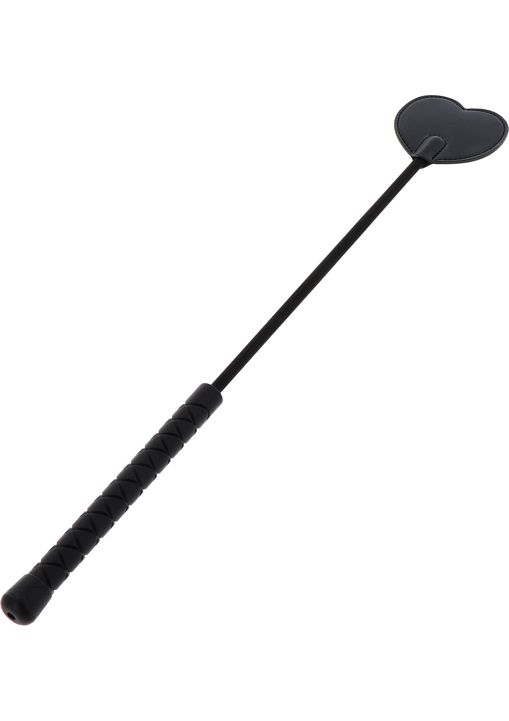 Crop Whip Heart - Black