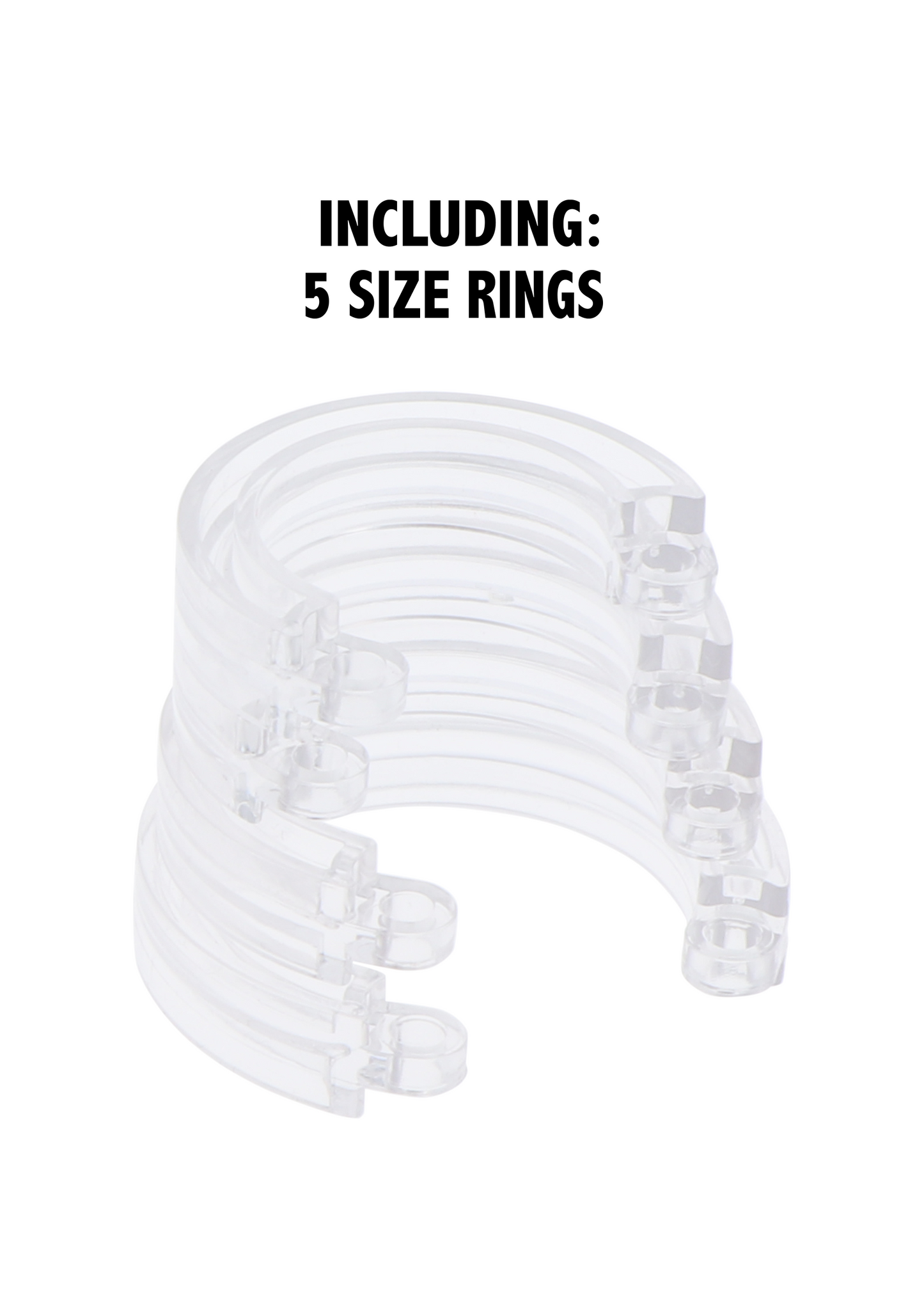 Electro Cock Cage - Clear