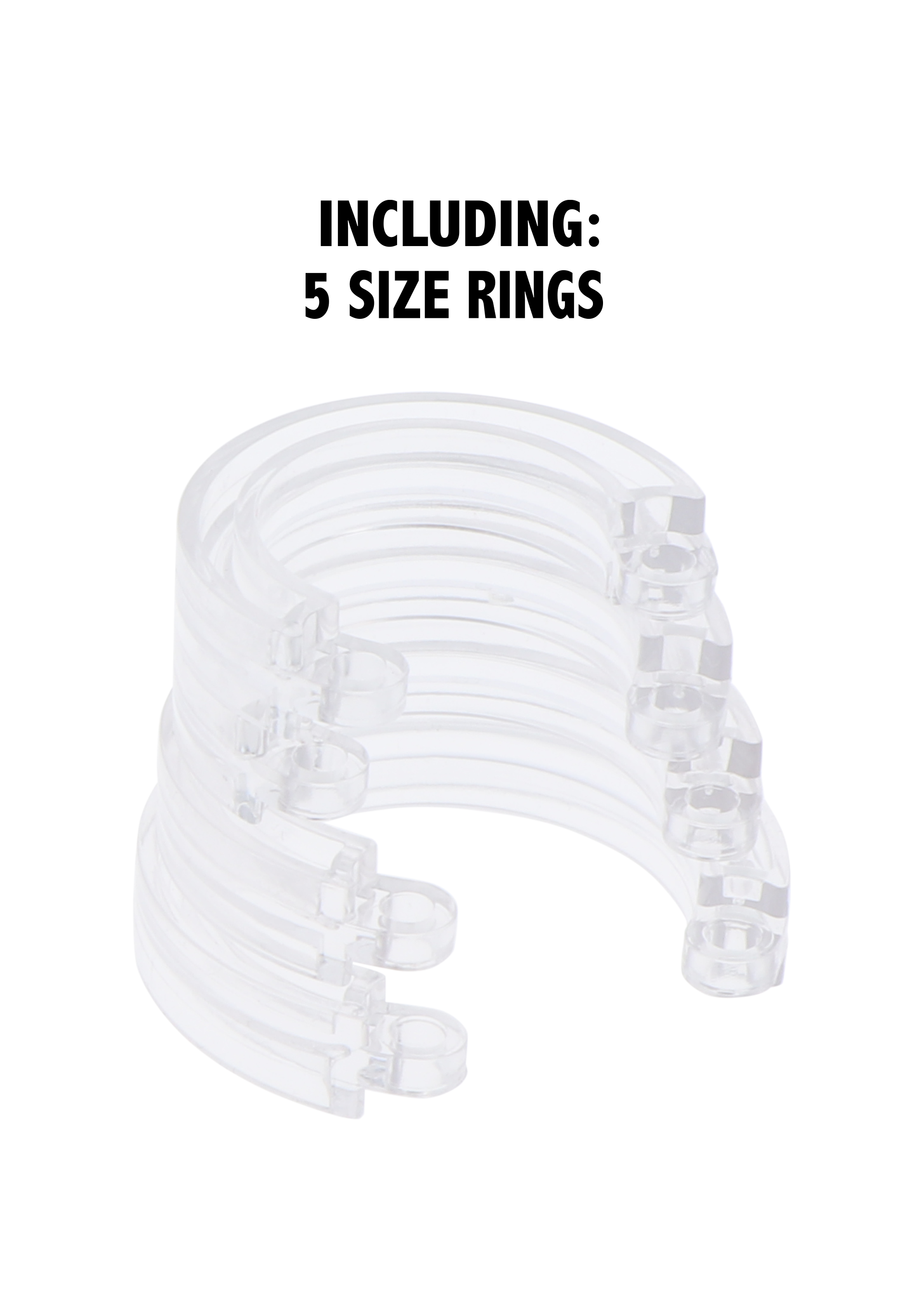 Electro Cock Cage - Clear