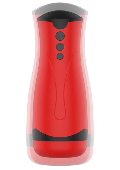 Masturbator cu aspirație în vid – Reîncărcabil reglabil cu 10 funcții