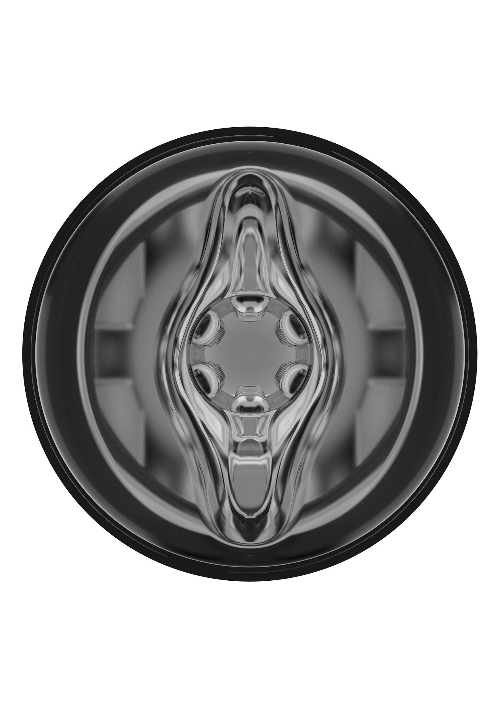 Super Suction Masturbator - Vacuum Stroker with Suction Control - Red