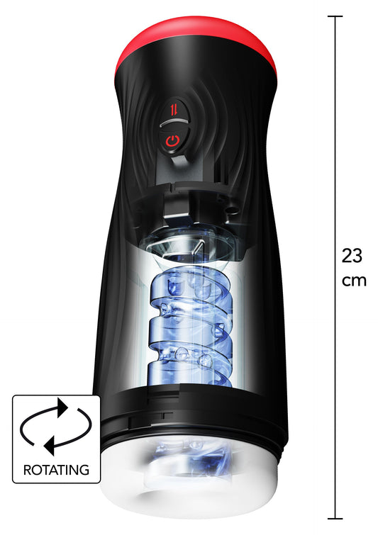 Vortex Thrust Masturbator - Black