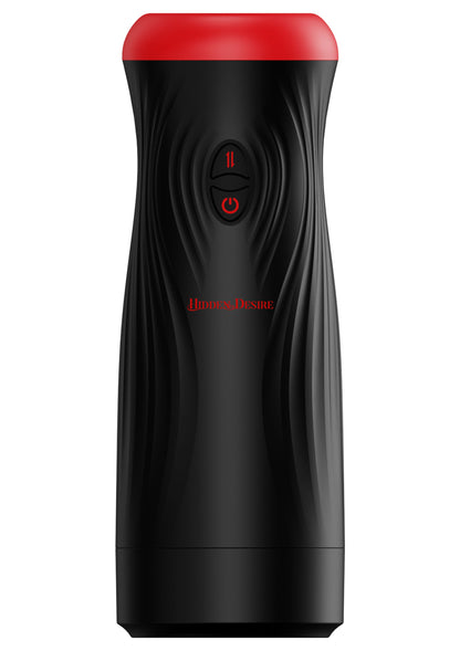 Masturbator Vortex Thrust – 5 vibrații rotative, 5 împingeri, reîncărcabil