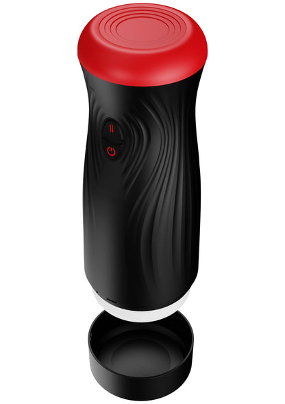 Masturbator Vortex Thrust – 5 vibrații rotative, 5 împingeri, reîncărcabil