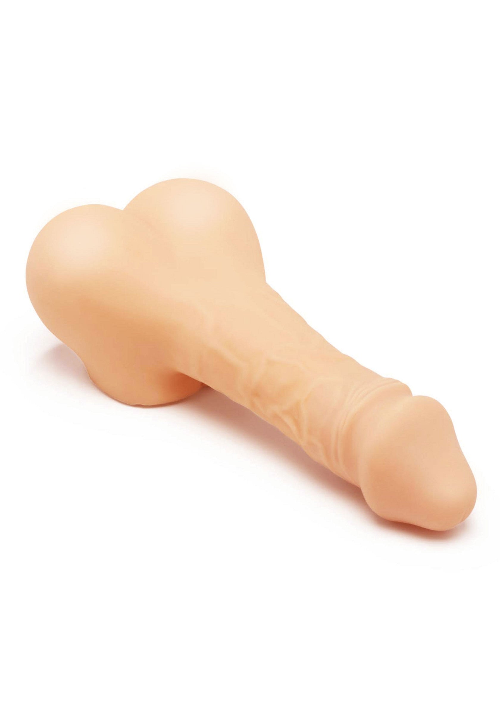 Big Dick Dipper - Large Realistic Dildo with Suction Cup - Skin