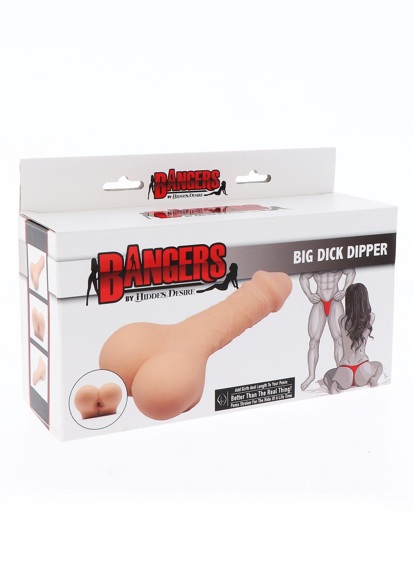 Big Dick Dipper - Large Realistic Dildo with Suction Cup - Skin