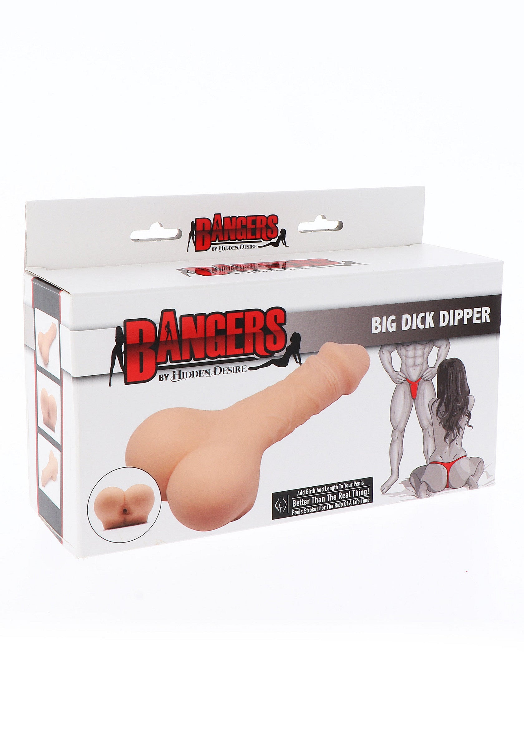 Big Dick Dipper - Large Realistic Dildo with Suction Cup - Skin