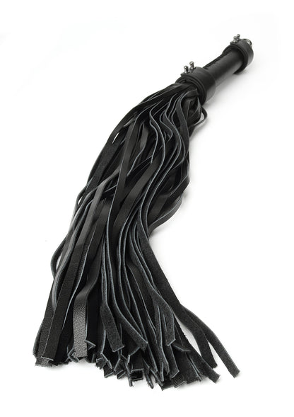 Bici din piele naturală 55cm – Negru Impact Play BDSM