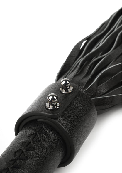 Bici din piele naturală 55cm – Negru Impact Play BDSM