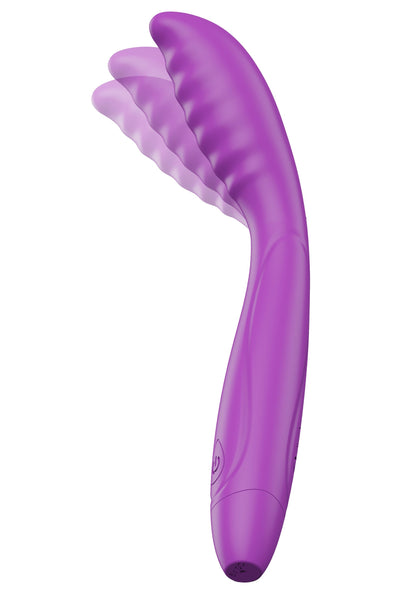 Vibrator Tapping G-Point – Reîncărcabil cu 10 moduri, cu nervuri, IPX7