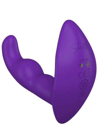 Vibrator stimulator anal – Motor dublu, telecomandă, reîncărcabil