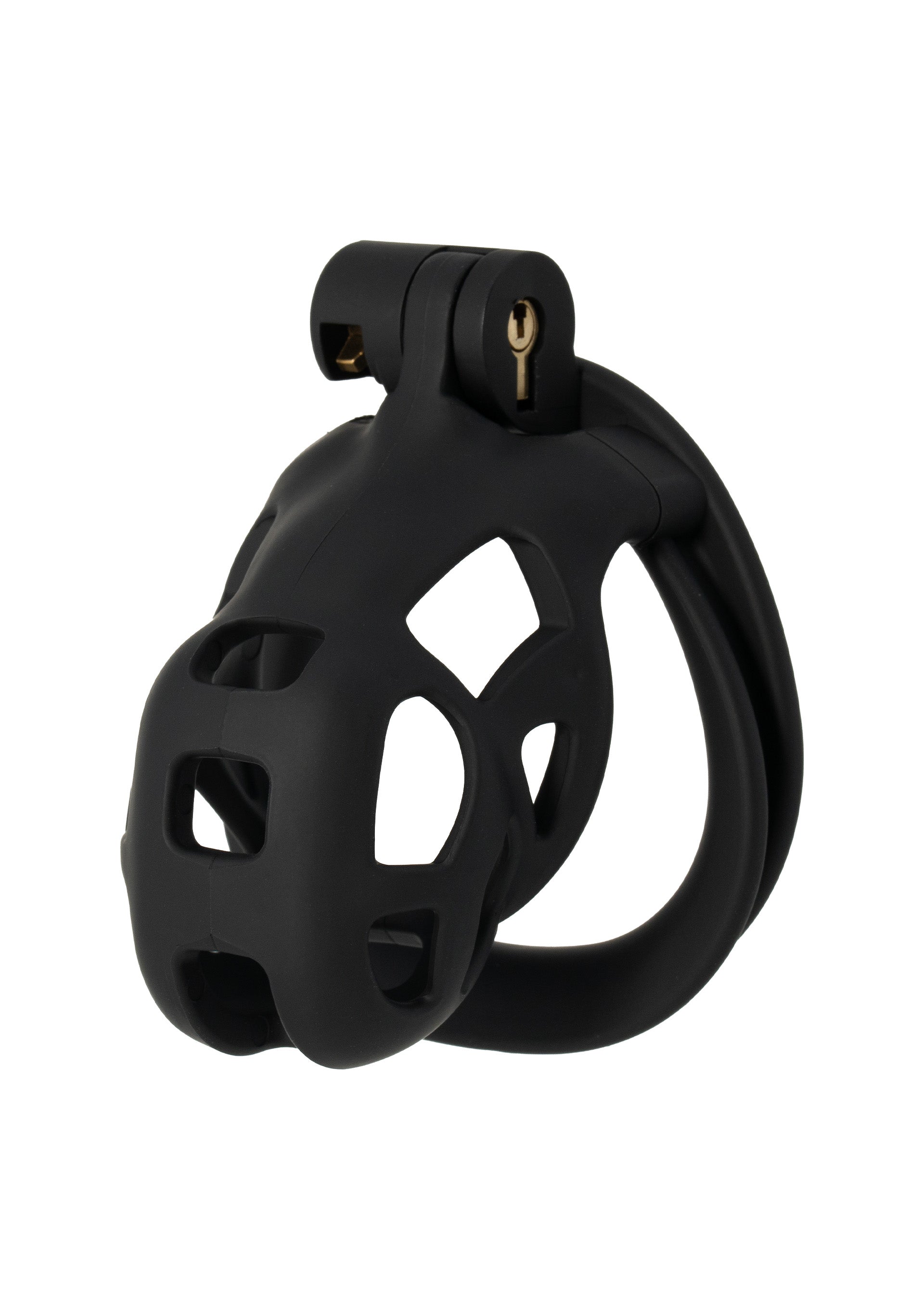 Penis Prison Cock Cage Short - Black