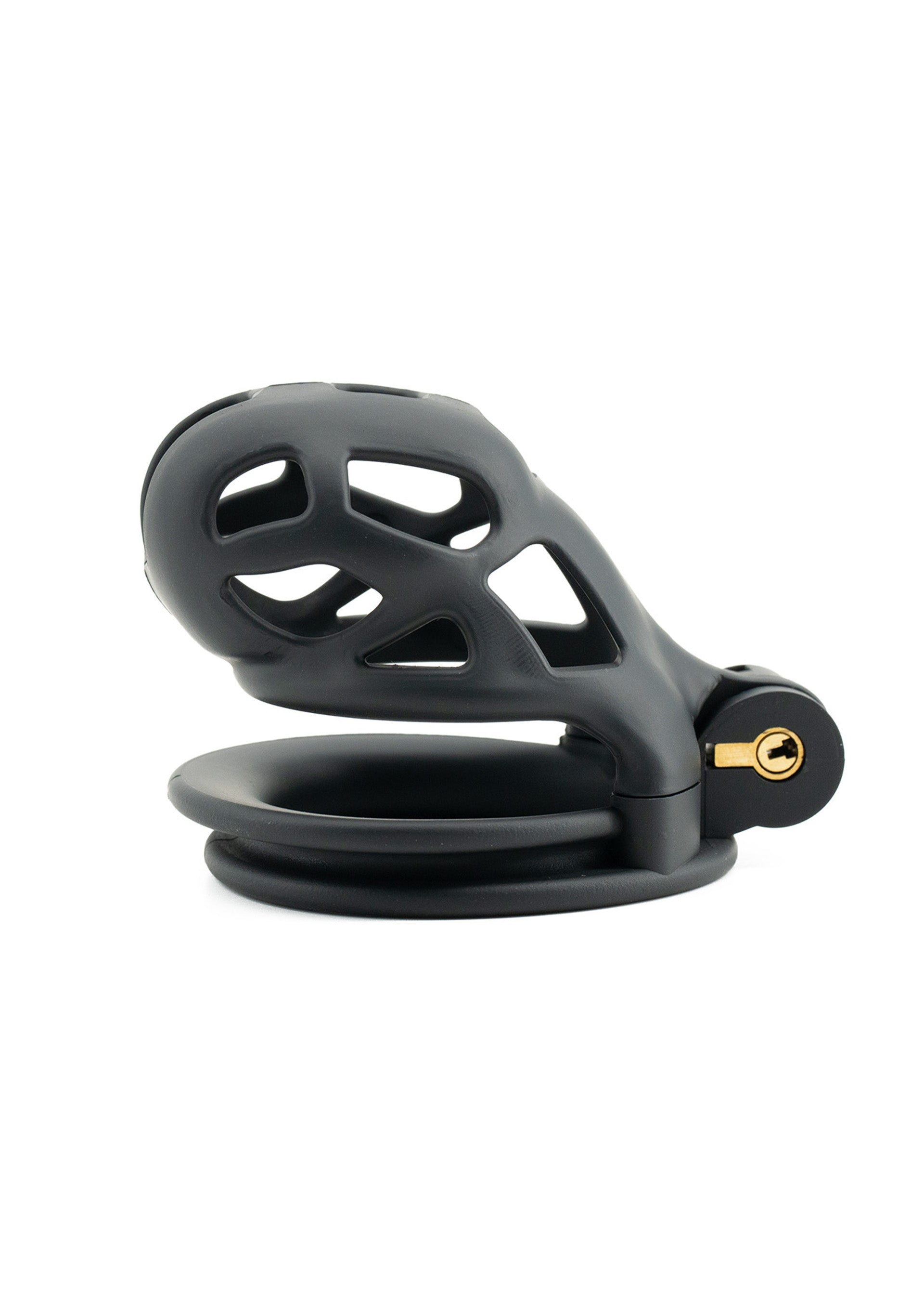 Penis Prison Cock Cage Short - Black