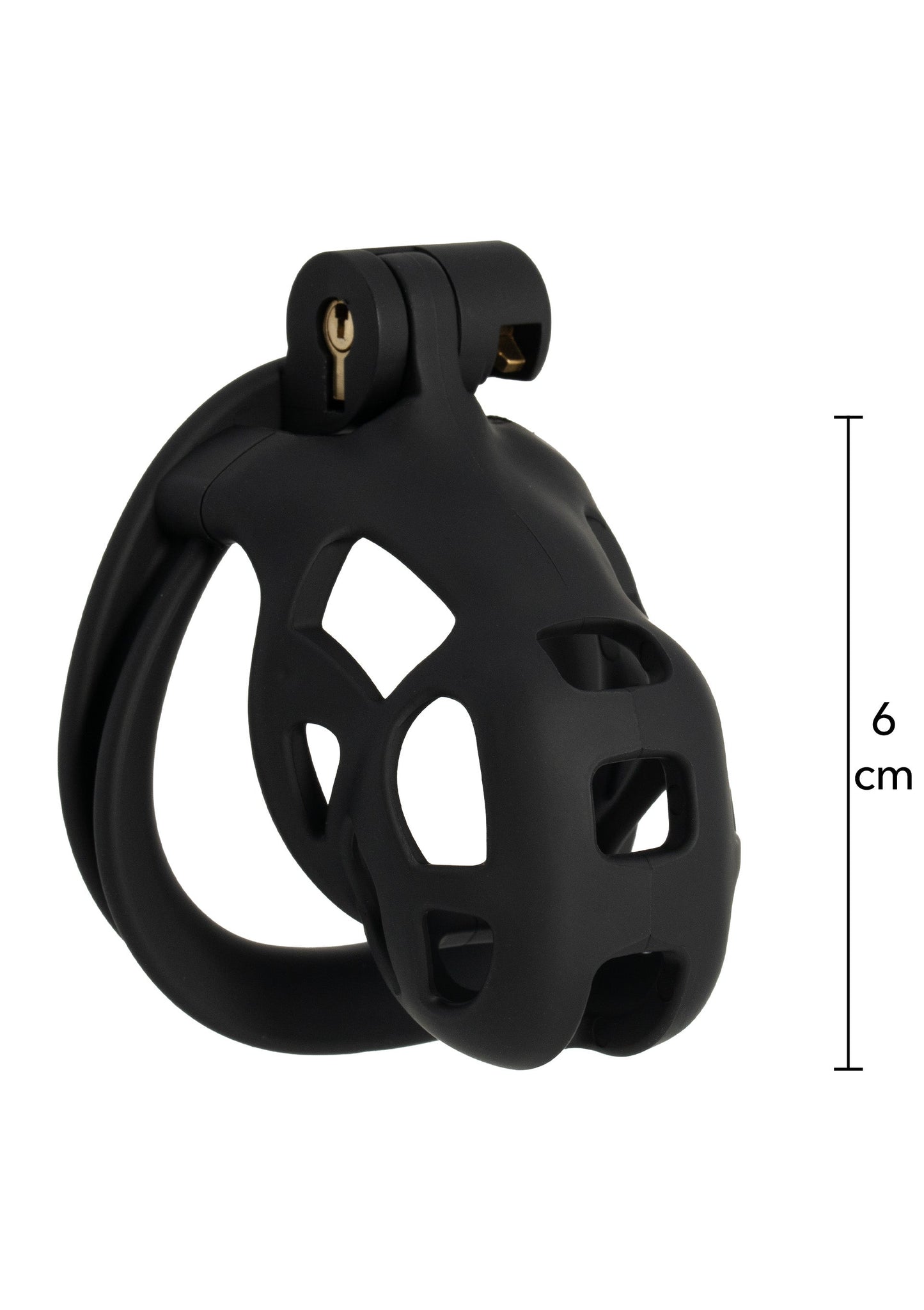 Penis Prison Cock Cage Short - Black