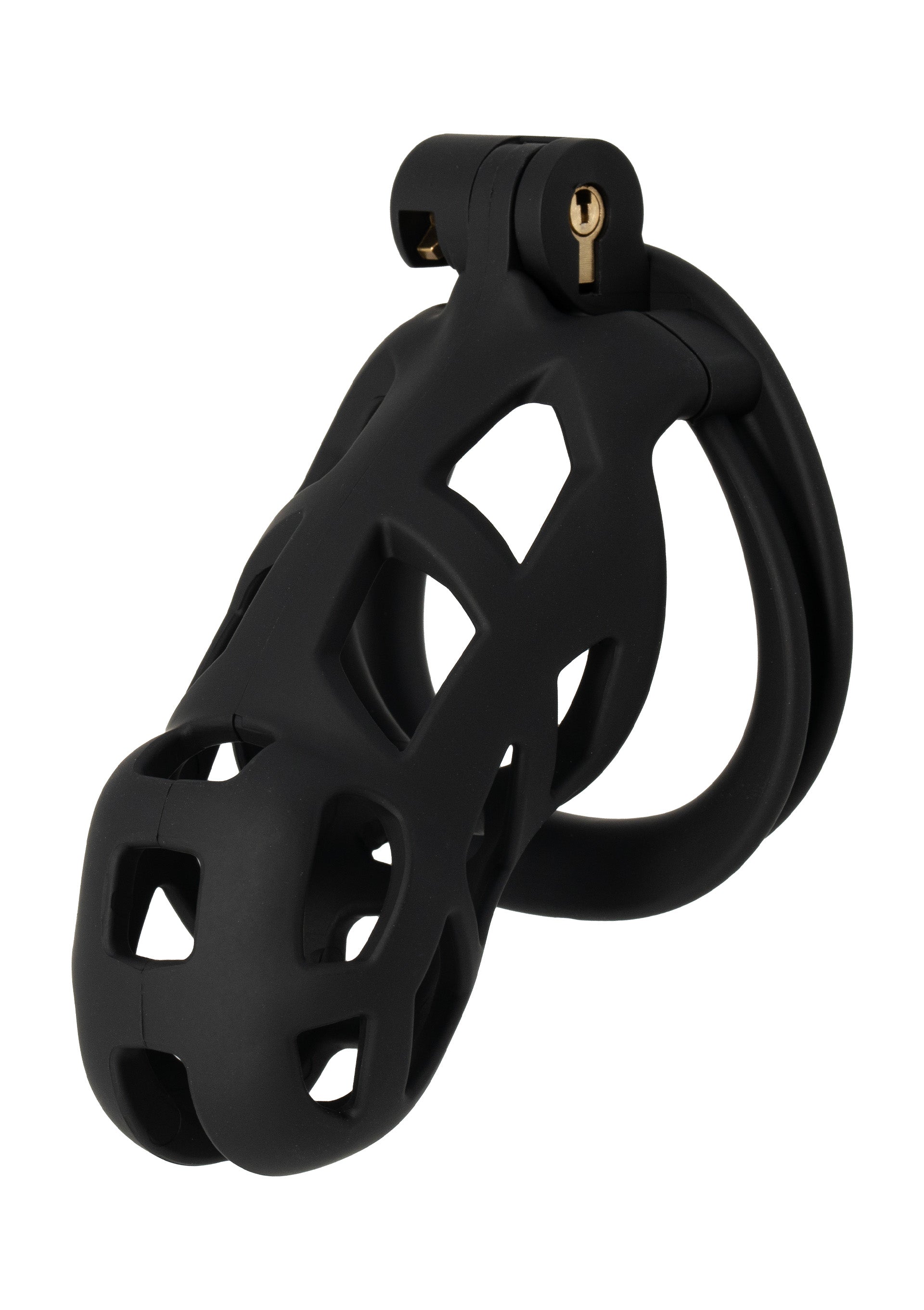 Penis Prison Cock Cage Long - Black