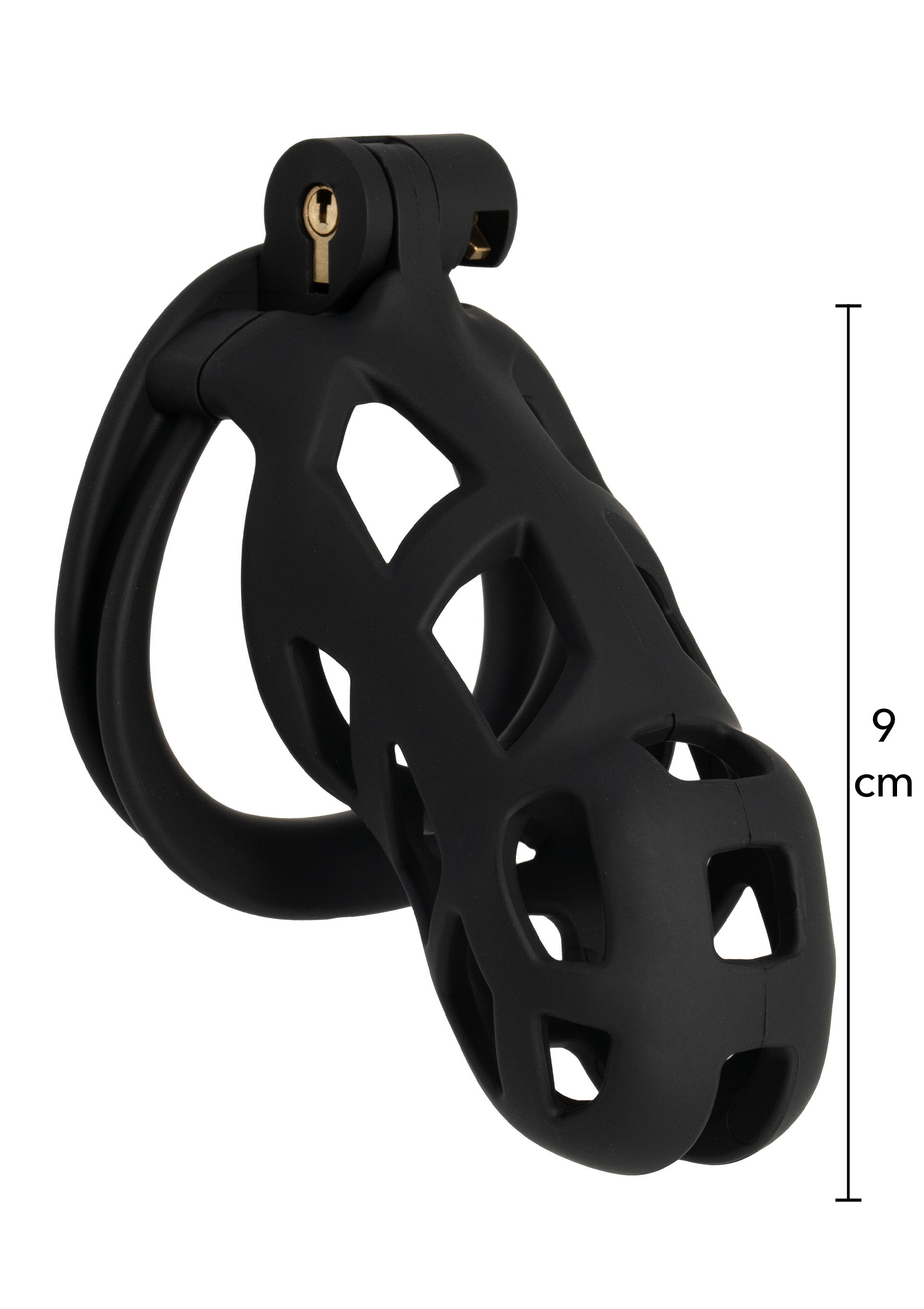 Penis Prison Cock Cage Long - Black