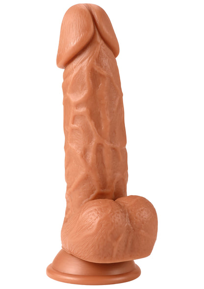 Dildo realist 21cm – Textură realistă cu bază cu ventuză