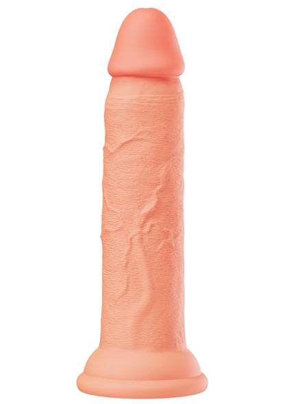 Dong realist 17cm – Ventuză compactă din silicon lichid
