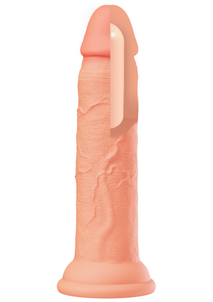Dong realist 23cm – Silicon lichid mare, penetrare profundă