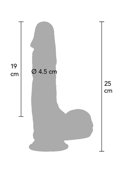 Dildo ultra realist 23 cm mare – silicon cu densitate dublă adâncime