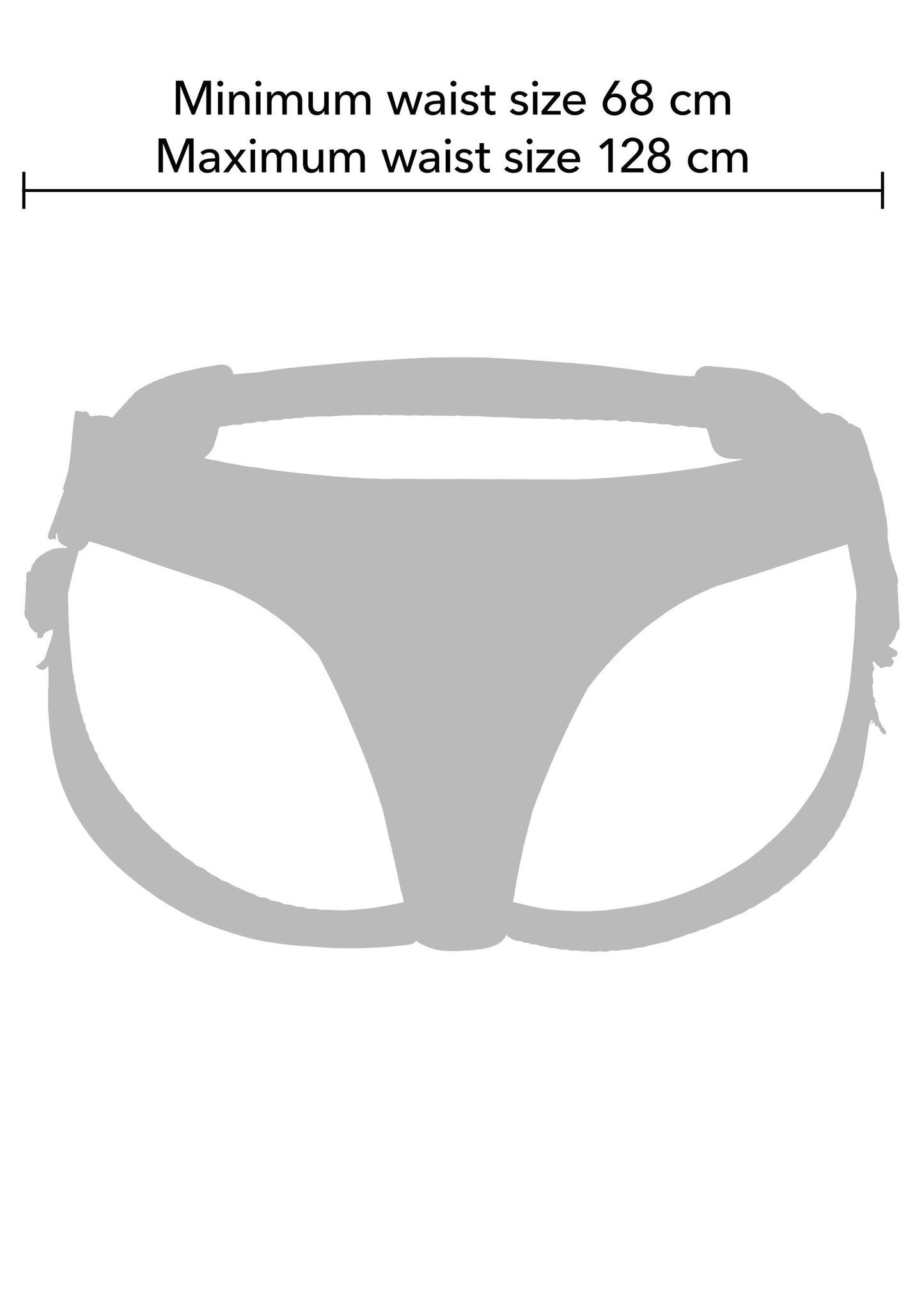 Brazillian Deluxe Strap-On - Black