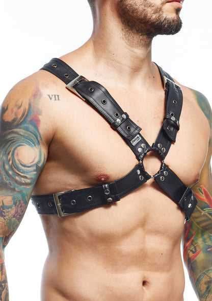 Centuri X Harness Negre – Ham Cross Body din piele vegană