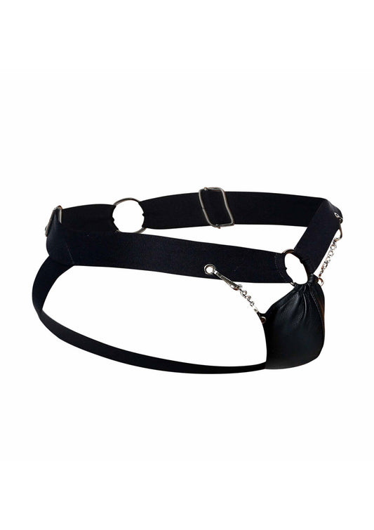 DNGEON Chain Jockstrap - Black-O S