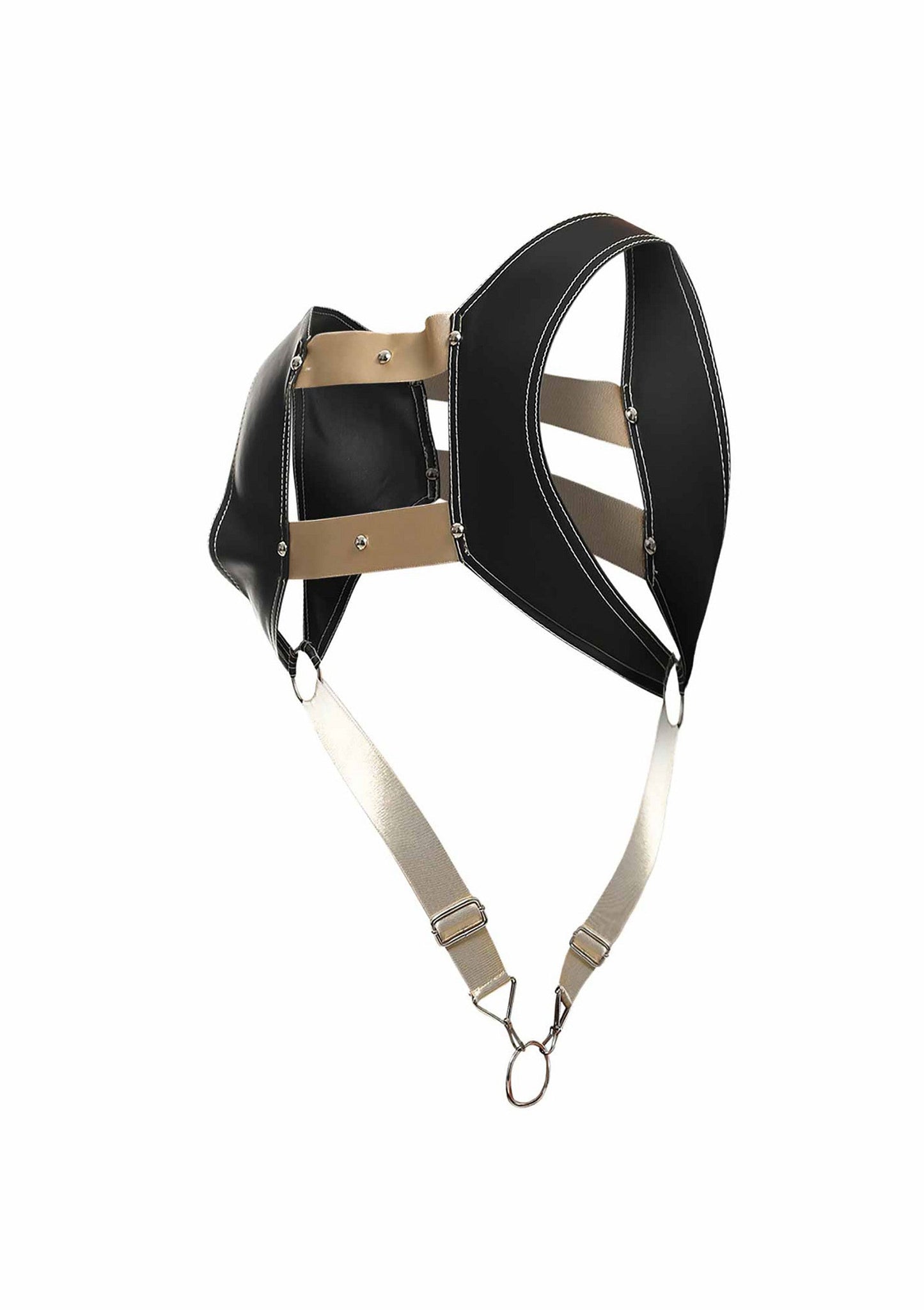 DNGEON Top Cockring Harness - Gold