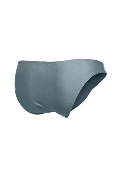 Bikini clasic gri – Costum de baie din nailon și spandex, lenjerie intimă bărbătească