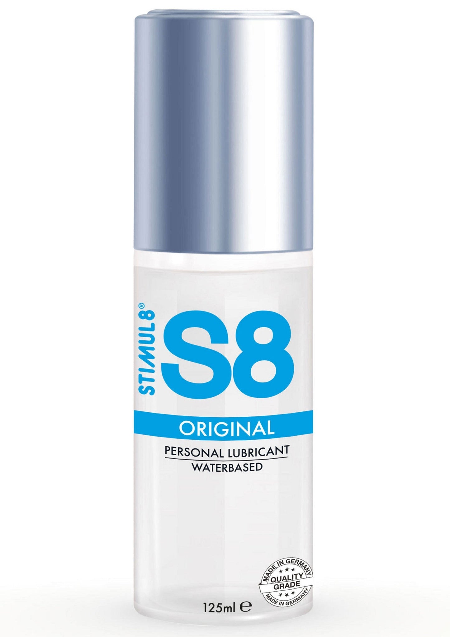 S8 Waterbased Lubricant 125ml - Naturel-125