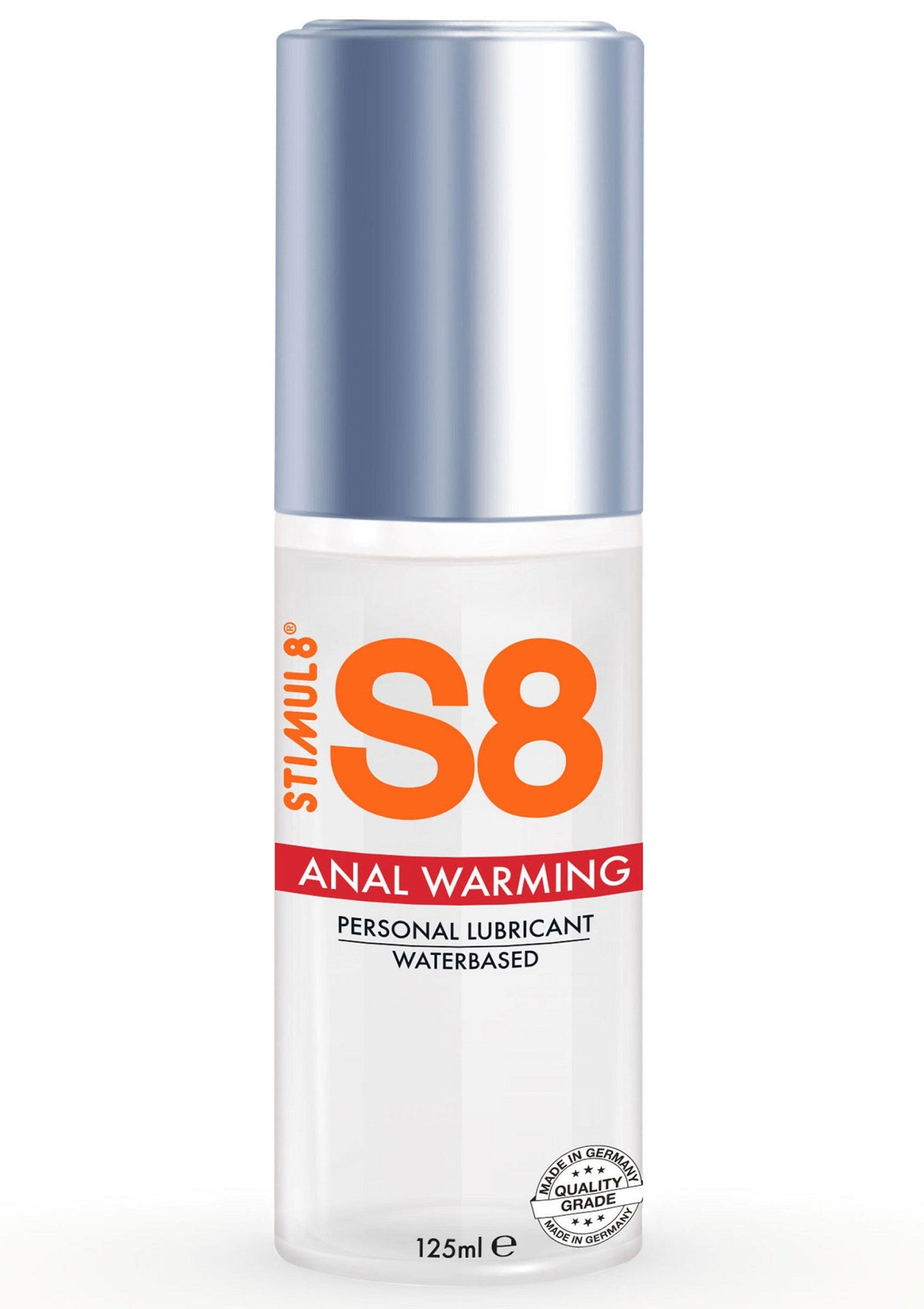 S8 Warming Anal Lubricant 125 ml - Warming-125