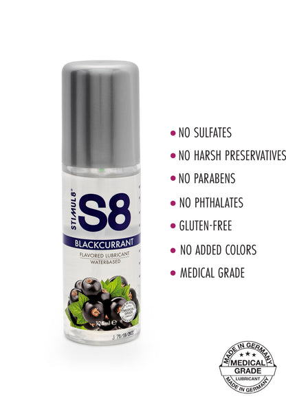 Lubrifiant aromatizat 125ml cu fructe de pădure – Lubrifiant oral pe bază de apă