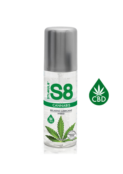 Lubrifiant hibrid pentru canabis 125 ml – Lubrifiant pe bază de apă cu silicon CBD